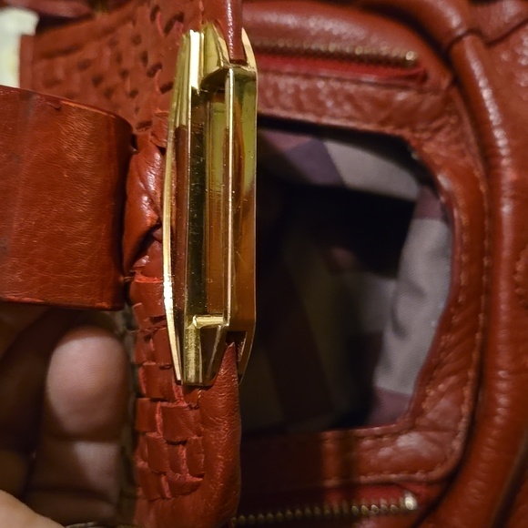 Kooba Elegant Red Leather Handbag - Picture 7 of 8